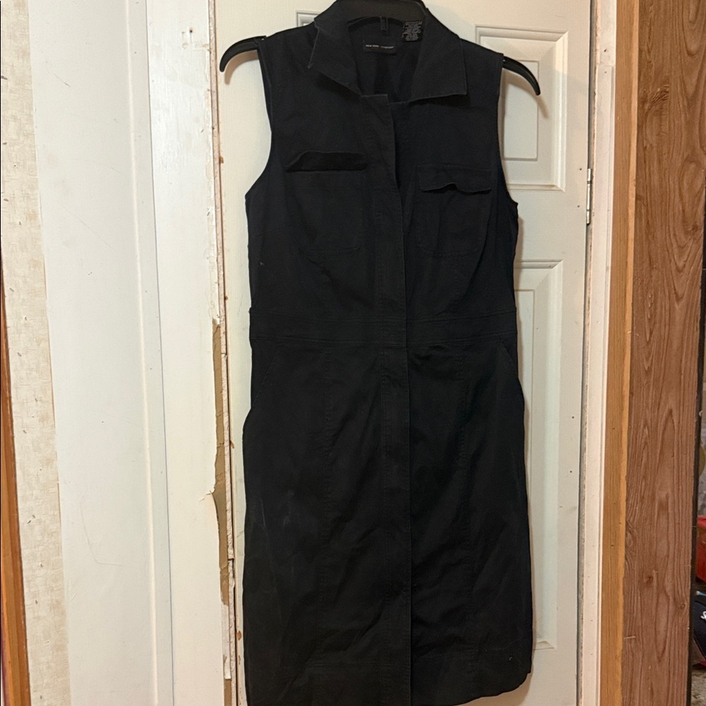 New York & Company Black Stretch Dress
